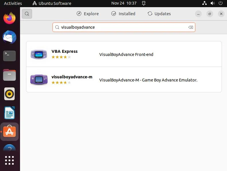 mGBA Emulator Available in Ubuntu Software Store - Linux GBA Emulator Download